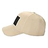 Lion Unisex Cotton Baseball Cap,Curved Classic Hat with Front Print Design,Breathable Twill Cap with Adjustable Metal Buckle Beige #2