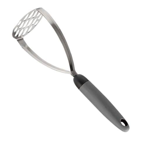 Kartoffelstampfer – 27,4 cm manueller Presser | Stampfer Küchenwerkzeug | für Zuhause Küche Kochen Kürbis Karotte