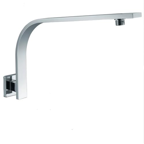 �V�����[�p�x������A Brass Wall Shower Arm Mounted Extension Bathroom Rainfall Head