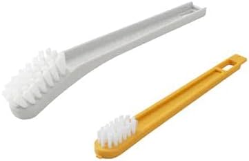 ledieu® PEPPRIG 2 in 1 Shoe Brush with Scraper (Pack of 2 Brush)