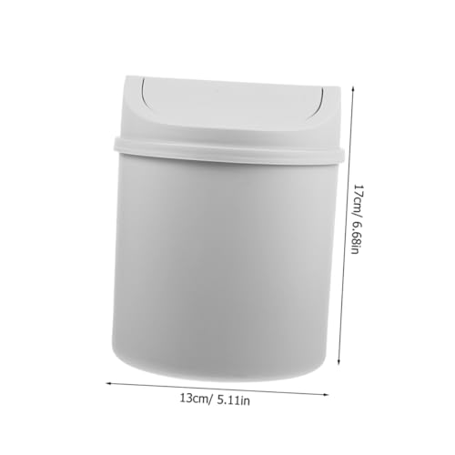 Alipis 2pcs Miniatura Caneca de Basura de Escritorio miniatura 2