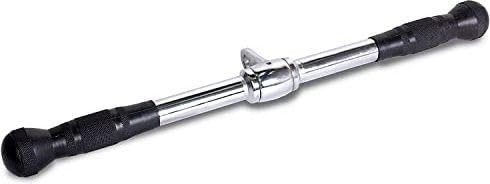 LCARNO 20 Inch Press Down Cable Attachment, Straight LAT Bar Uneven Bar ()-image-4