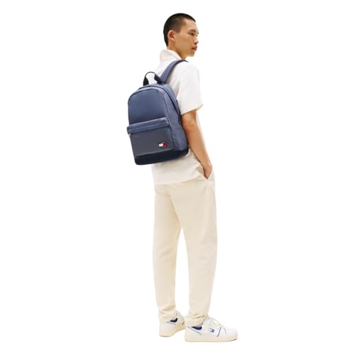Image of Tommy Jeans Mens Essential Daily Dome Backpack, Navy Fleet