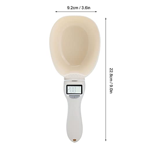 Digital Food Scale, Digital Food Scale Spoon Weight Scale Measuring Spoon Scale Food Scales Digital Weight Grams Abs For Kitchen Weighing 9.0 3.6In #TOP7
