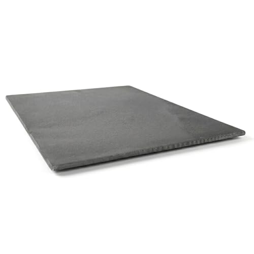 LUNA WAY CAST IRON - Plaque en Fonte pour Cheminée | Stocke et Réfléchit la Chaleur | Durable et Esthétique | Installation Facile, Noir, 40 x 50 cm, Fonte