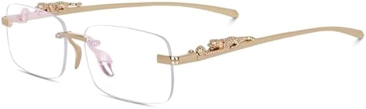 Desire MC Stan Rimless Rectangle Sunglasses for Women Men,Trendy Metal Frameless Square Sun Glasses