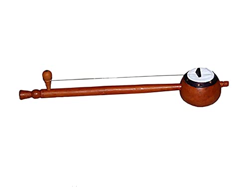 Image of SM'SAI MUSICALS Veena /Beena Musical Instrument for Kids Play /Stage Show Kids Costume Music Accessory Brown