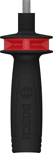 Bosch Professional 2609256D59 Handle with Vibration Control M8, Black