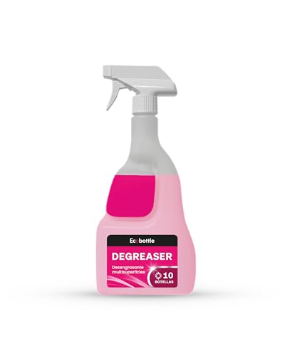 Desengrasante profesional ultra concentrado – Ecobottle Degreaser – Desengrasante de alto rendimiento para cocinas industriales sin hidróxido sódico – Envase reutilizable – 750ML
