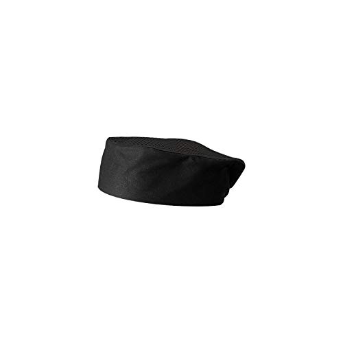 MISEMIYA - GORRO CHEF GORRO COCINA UNISEX GORRO COCINERA GORRO COCINA COCINERO - Ref.919B - Negro, Pack* 1 Pcs
