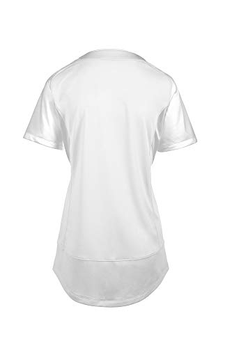 Image of Mizuno Aerolite 2-Button Fastpitch Fastpitch Softball Jersey