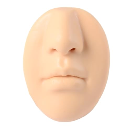 Modèle nez humain en silicone souple flexible Flesh color face FonFou