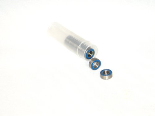 Advantage Racing Products 4x8 Rubber Sealed Ball Bearings (10) 4x8x3 for Traxxas 1/16 Slash 4x4 Traxxas 1/16 Summit Traxxas 1/16 E-Revo TRA7019