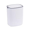 ELPHECO 3.5 Gallon Waterproof Motion Sensor Bedroom Trash Can with Lid, Automatic Garbage Bin for Bathroom Living Room Office, Grey