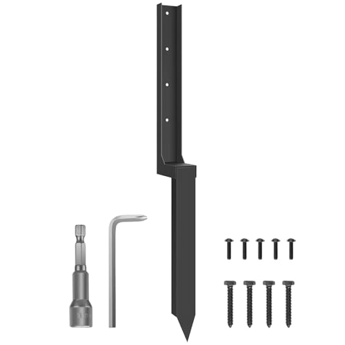 Fence Post Repair Stakes, Fence Repair Stake | Pico de reparación Post de la Valla,Rápido fácil de reemplazo de Metales Pesados ​​espesas engrosadas para protección recorre de cercas de