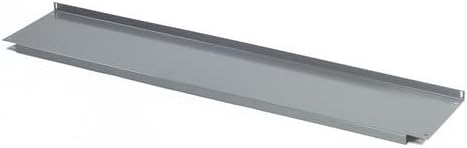 Tennsco Global Industrial Steel Lower Shelf, 72 W x 14 D, Gray