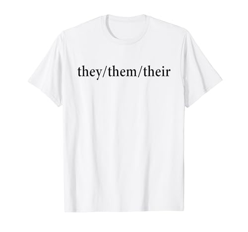 They/Them/Their Gender Neutral Pronouns T�V���c