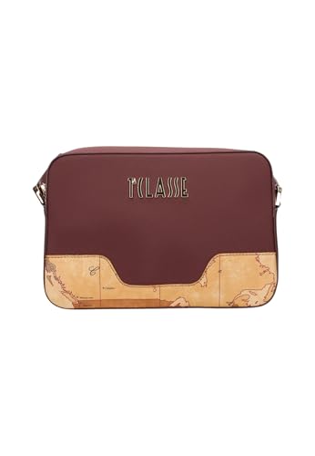 Sac à bandoulière femme Alviero Martini rouge foncé en polyuréthane chic