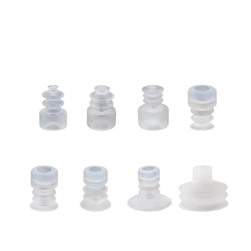 Ventosa neumática de 8 mm de alta sujeción para brazos robóticos de moldeo por inyección