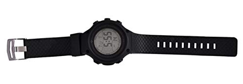 Tomi Men's Outdoor Digital Sports Watch with LCD Dial Digital Display - TM-1810G (Black)
