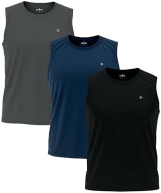 Kit 3 Camisas Regatas Dry-fit Masculina Sandrini Academia