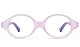 NANO Unisex Baby Bunny Sonnenbrille, Lila Kristall/Grün/Lila, 43/14