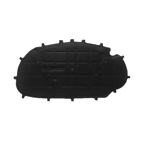 Car Aluminum Foil Engine Soundproof Cotton with Buckle Compatible for VW Golf 6 Golf 6 GTI Reduce Noise Sound Insulation Pad(Black)