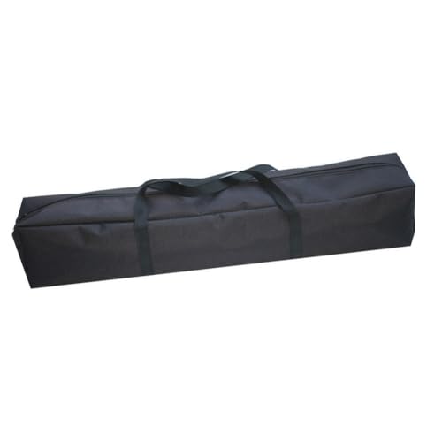 FACAIIO Bolsa de almacenamiento plegable para silla de camping, tela Oxford 600D para tienda de campaña, tapete de picnic, 100/110/120/130 x 20 x 20 cm, color negro