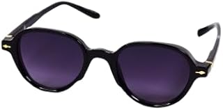 نظارة شمسية للنساء باطار بيضاوي وعدسات بلون ارجواني متدرج موديل SG724