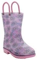 Capelli New York Toddler Girls Rain Boots, Multi Combo, Size 5