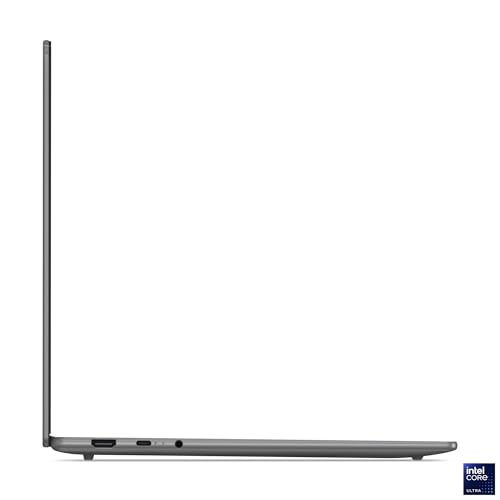 Lenovo Yoga Slim 7 15ILL9 - Ordinateur Portable Copilot+ 15'' 2.8K WQXGA+ 120Hz Tactile (Intel Ultra 7 256V, RAM 16Go, SSD 512Go, Graphique Intel Arc, Windows 11 Home) Clavier rétroéclairé AZERTY-Gris