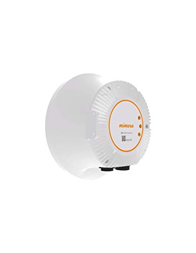 Image of Mimosa Backhaul B24 Point-to-Point 24 GHz, 1.5 Gbps Capable, 33 dBi, 4x4:4 MIMO, PoE Power Supply, Gigabit ethernet (RJ45) and gigabit Fiber (SFP cage), Operation Modes: Hot Standby