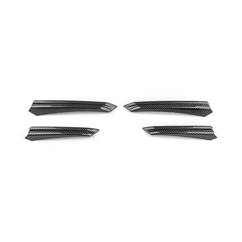 Qchbkj Car Exterior Accessories Front Fog Light Vent Cover ABS Material Compatible for Hyundai Elantra CN7 N 2023-2025 LHD RHD F