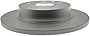 ACDelco Advantage 18A2821AC Coated Rear Disc Brake Rotor