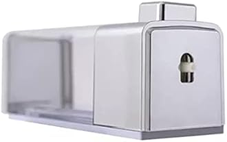 Twizzle Liquid Hand Wash Soap Dispenser for Bathroom, Kitchen, Sink Wall Mounted Plastic ABS 400 ML- (Pack of 1)