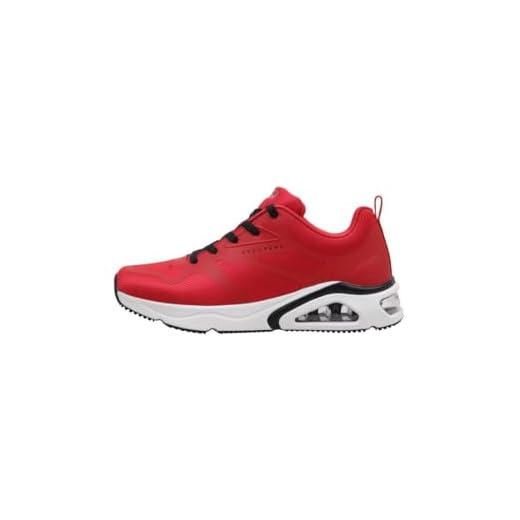 Skechers Zapatillas para Hombre, Rojo, 40 EU