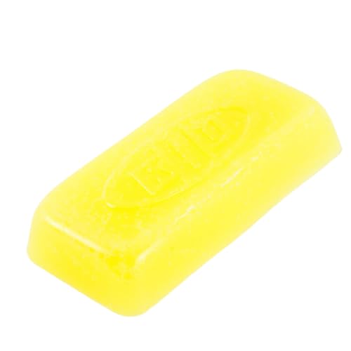 KUU Warm Weather Ski Wax (500g) &ndash; Yellow Spring Ski & Snowboard Hot Wax for Wet and Slushy Snow...