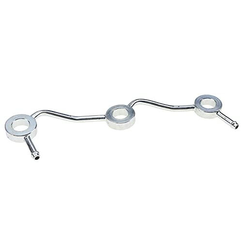 DVPARTS Fuel Overflow Pipe 15862-42502 15862-42500 for Kubota D722 D782 GL11000 G1700 G1800 G1900 G5200 G6200 G2160 TG1860 BX1800 BX1830 BX1850 BX1860 BX1870 B7300 B7400 B7410