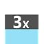Glacier White+Charcoal+Carolina Blue