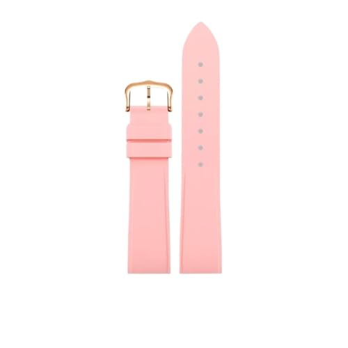 Bracelet FKM Cartier Santos Dumont caoutchouc rose pour éviter l'usure
