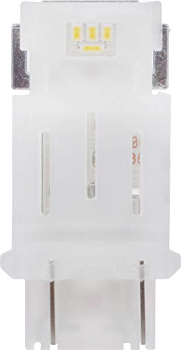 Sylvania - 3457 Led White Mini Bulb - Bright Led Bulbs, Ideal For Brake, Parking, Tail, Turn Signal Applications. (Contains 2 Bulbs) #TOP1