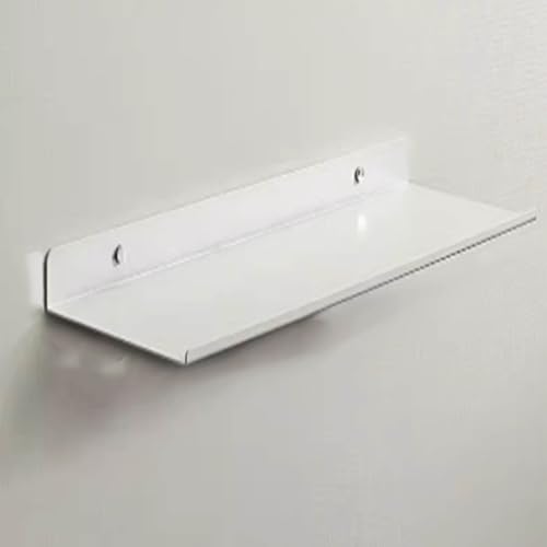 Étagère murale blanche aluminium 60x20 étagère affichage cloison