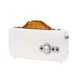 Et-Vt750 Tostador Electrico Tostadora 750W 6 Niveles de Tostado Descongela y Recalienta
