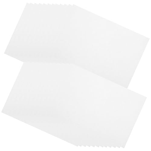 VICASKY - VICASKY 100 Pièces Lot de Absorbantes pour Fond de Cage à Oiseaux Papier Jetable pour Perroquets Doublure Hygiénique et Respirante Cages Coussin Protecteur Pratique