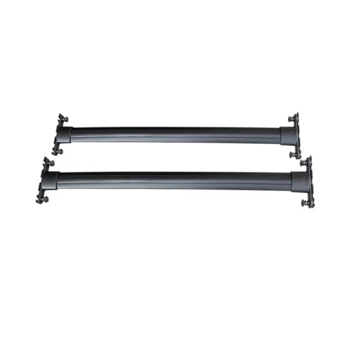 Barres de toit voiture Land Cruiser Prado FJ120 2003-2009 robustes en aluminium noir