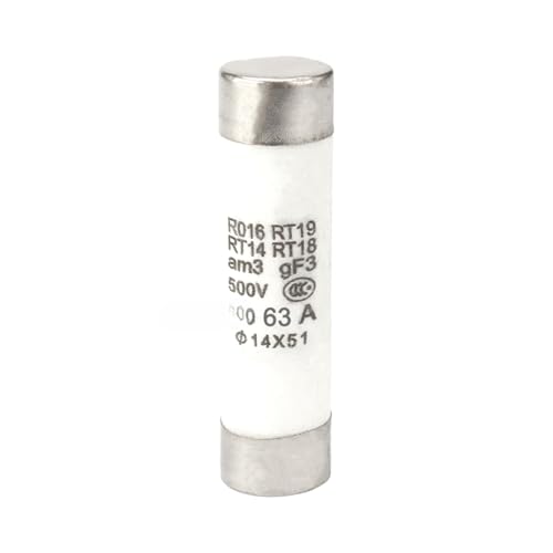 Fusible en céramique R016 14x51mm pour cartouche RT18 20A à 63A