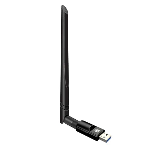 WLAN Stick 1200 Mbit/s, USB 3.0 WLAN Adapter 802.11 AC Dualband WiFi Adapter 2,42 GHz / 300 Mbit/s 5,8 GHz / 866 Mbit/s 5dBi High Gain-Antenne für Windows 10-7 / XP/Vista/Mac OS 10.6-10.15 WLAN Stick 1200 Mbit/s, USB 3.0 WLAN Adapter 802.11 AC Dualband WiFi Adapter 2,42 GHz / 300 Mbit/s 5,8 GHz / 866 Mbit/s 5dBi High Gain-Antenne für Windows 10-7 / XP/Vista/Mac OS 10.6-10.15