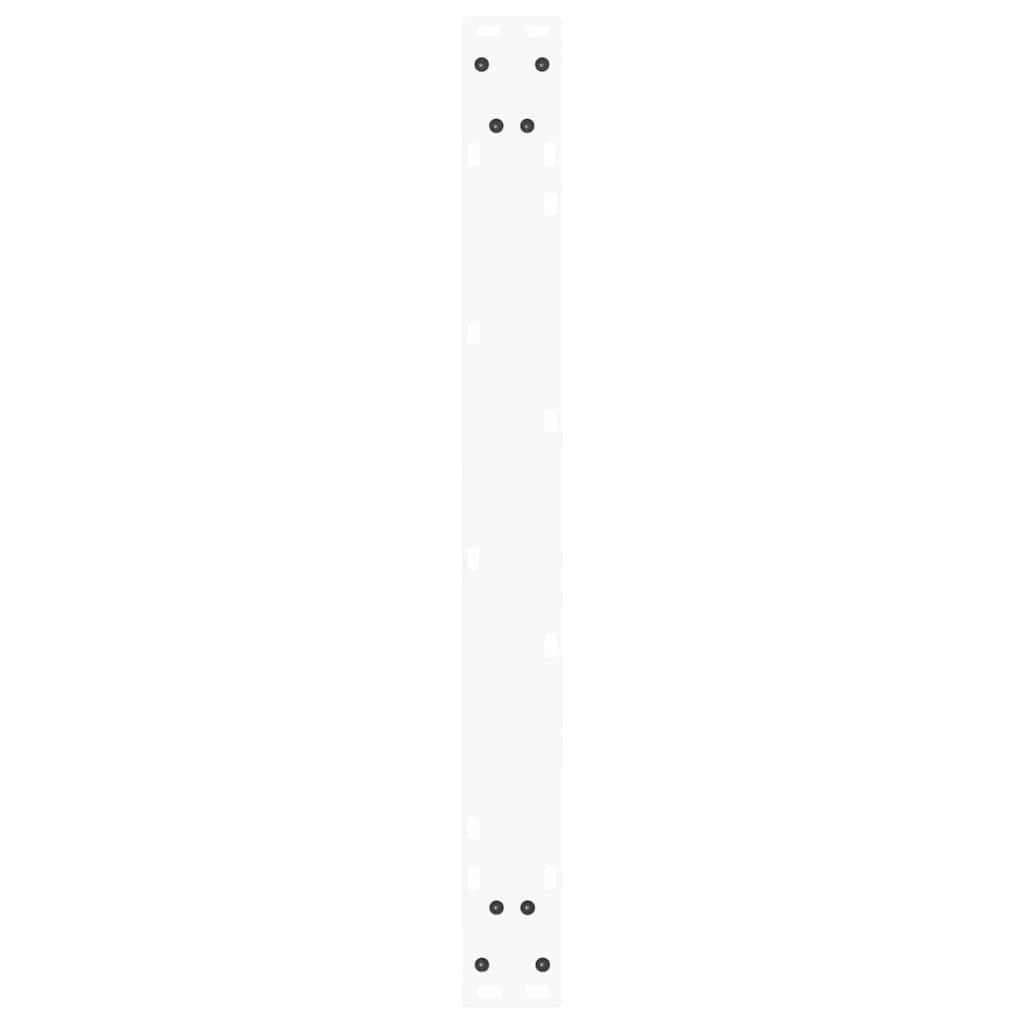2 Gambe Tavolo a V Bianche 80x72-73,3 cm Acciaio