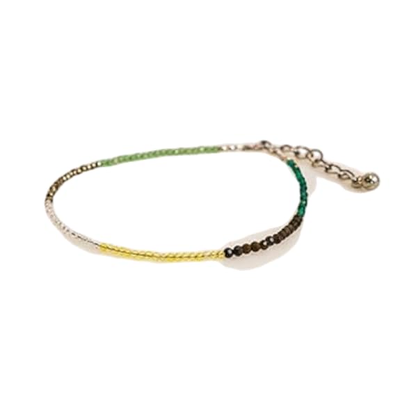Dhan Yog Anklet | Attracts Wealth & Financial Prosperity | Pyrite, Citrine, & Aventurine Anklet | Astrology Dhanyog anklets for Girls & Women | Certificate of Authenticity-picture-44