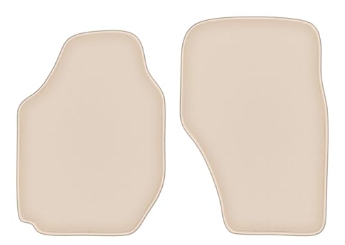 Tapis de voiture idéal pour les escapades en Toyota RAV4 I SUV avec ce velours beige
